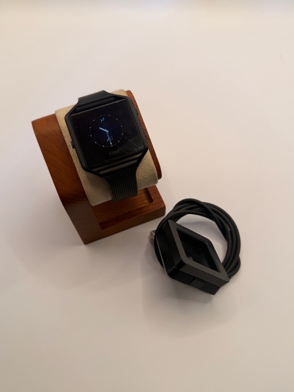 Fitbit Blaze, Black Band, Tested, Charger Included, Smart Watch, Fitness Tracker
